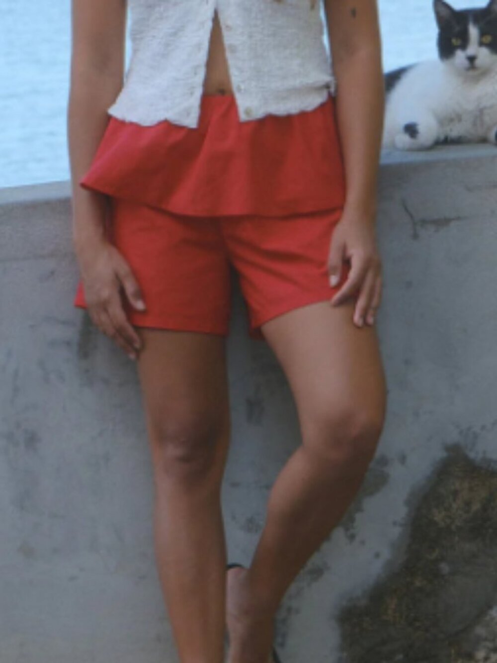 Renee Shorts Cherry - Lisa Says Gah - NWT - XS only